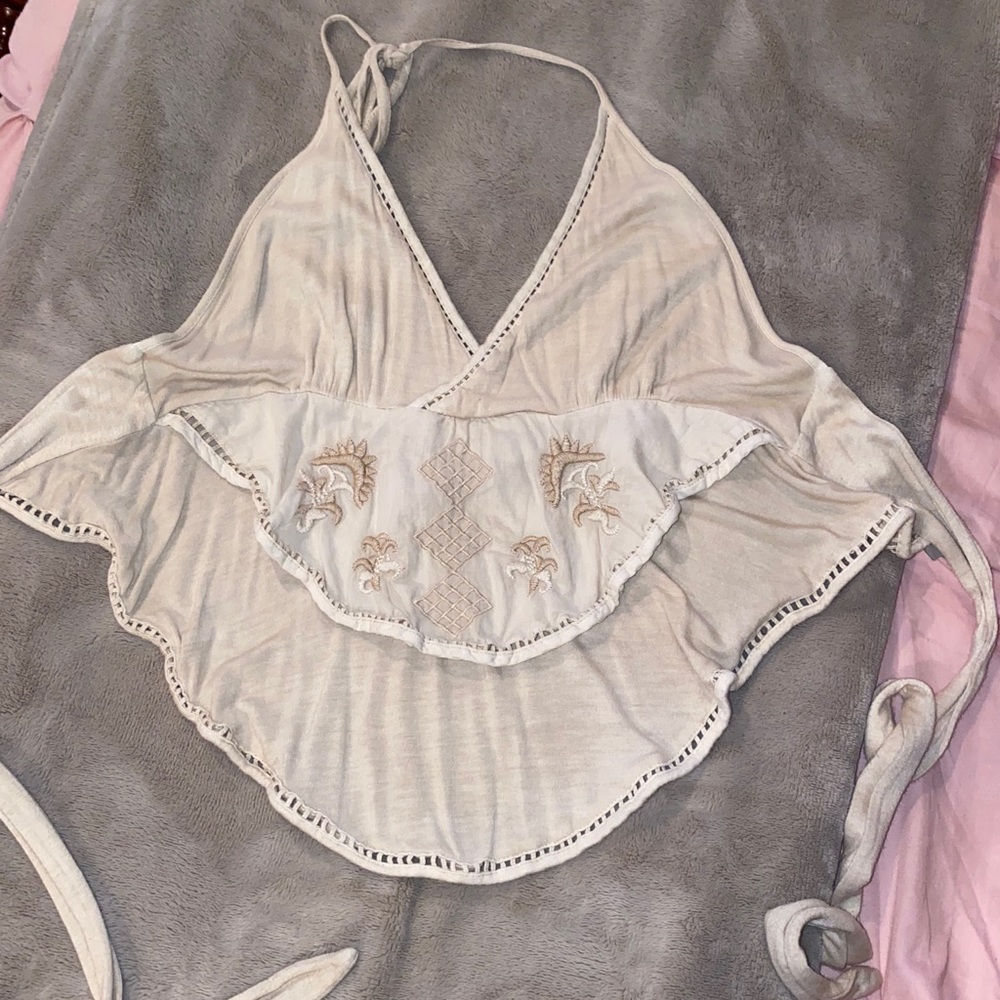 Urban tie back top